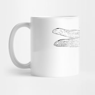 Dragonfly | Vintage Dragonfly | Black and White | Mug